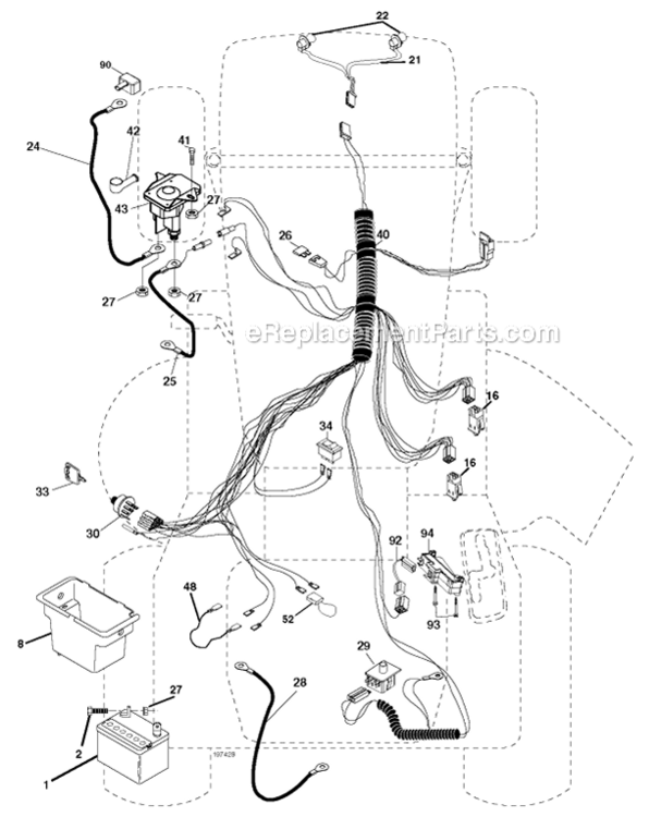 Page C Diagram and Parts List for PO15538LT 96012006804 2008-05 Husqvarna Lawn Tractor