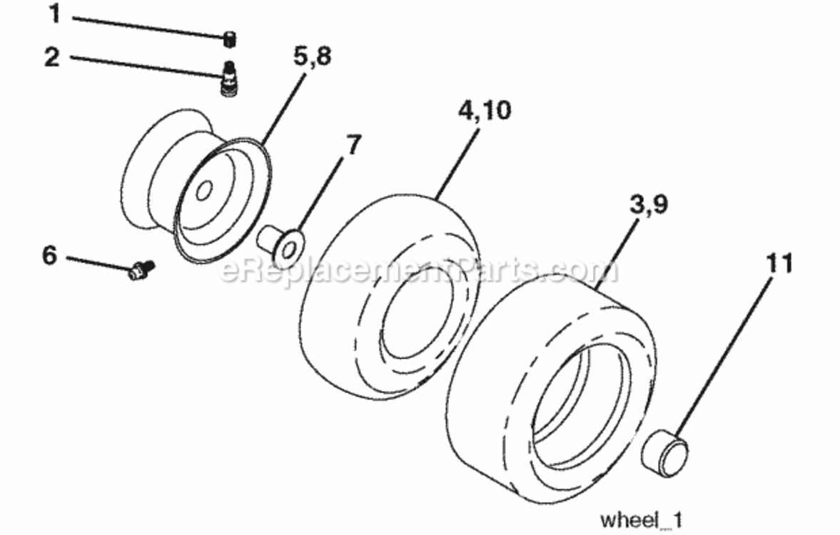 Page O Diagram and Parts List for PO15542LT 2008-05 Husqvarna Lawn Tractor
