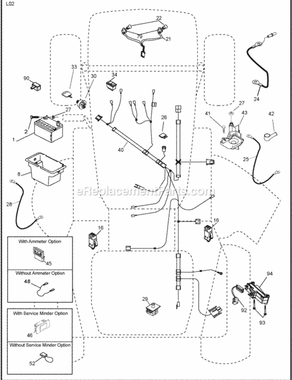Page D Diagram and Parts List for PO16542LT 96012008700 2008-10 Husqvarna Lawn Tractor