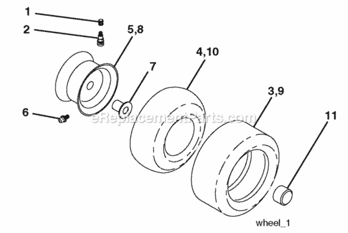 Page J Diagram and Parts List for PO17452LTX 2008-05 Husqvarna Lawn Tractor
