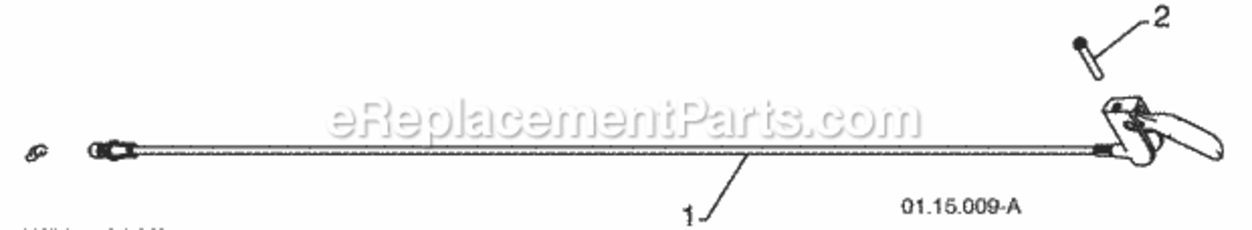 Page M Diagram and Parts List for PP1150E27 2009-07 Husqvarna Snow Blower