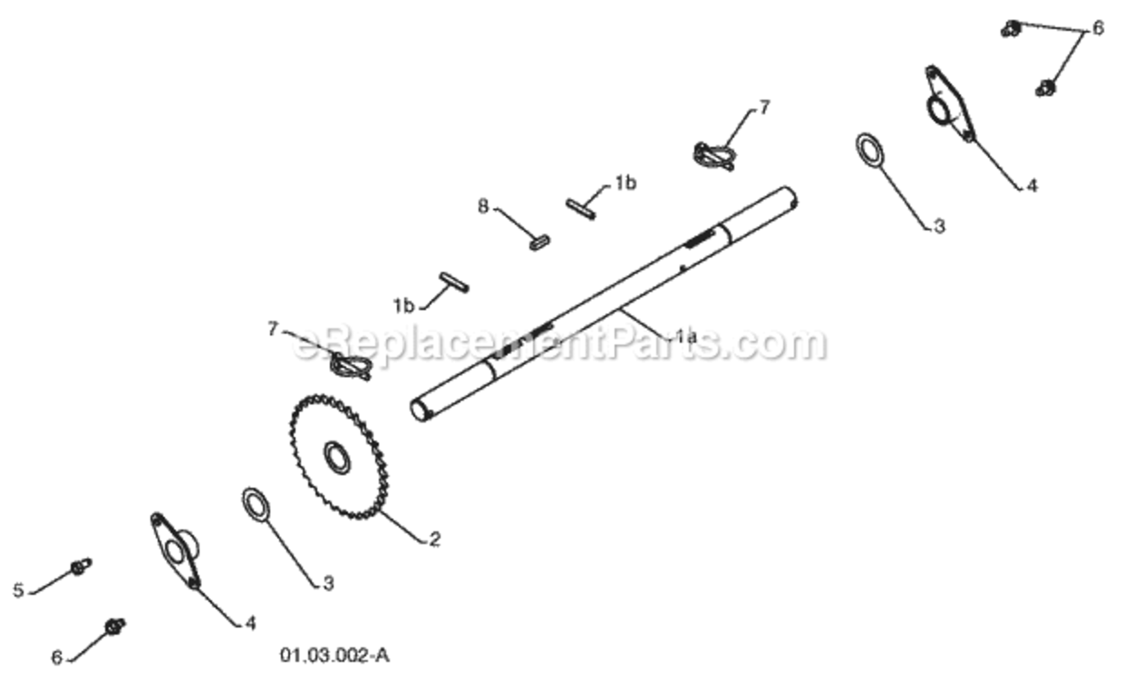 Page P Diagram and Parts List for PP1150E27 2009-07 Husqvarna Snow Blower