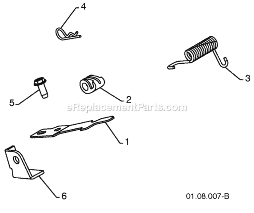 Page V Diagram and Parts List for PP1150E27 2009-07 Husqvarna Snow Blower