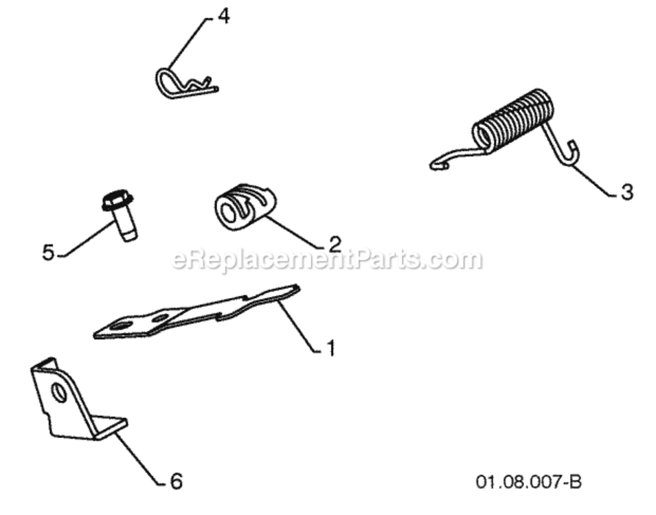 Page U Diagram and Parts List for PP1150E27 2010-06 Husqvarna Snow Blower