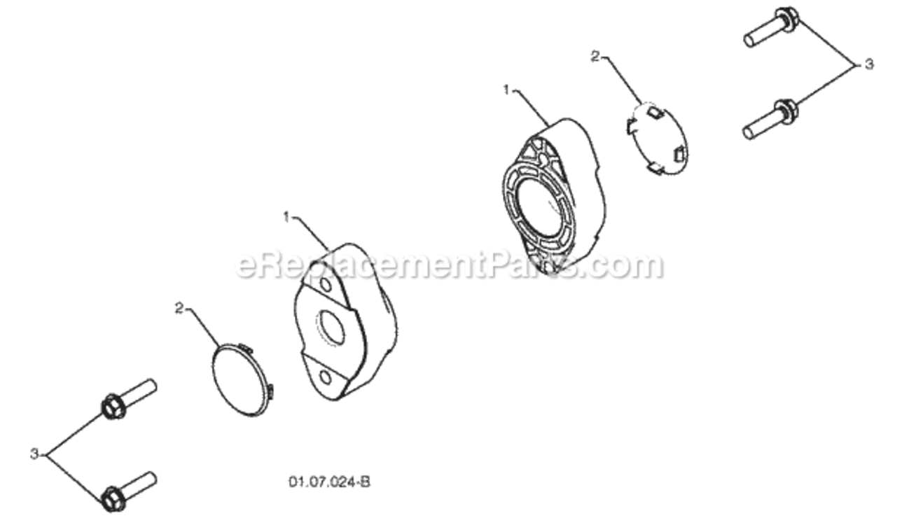 Page E Diagram and Parts List for PP1150E27 2010-06 Husqvarna Snow Blower