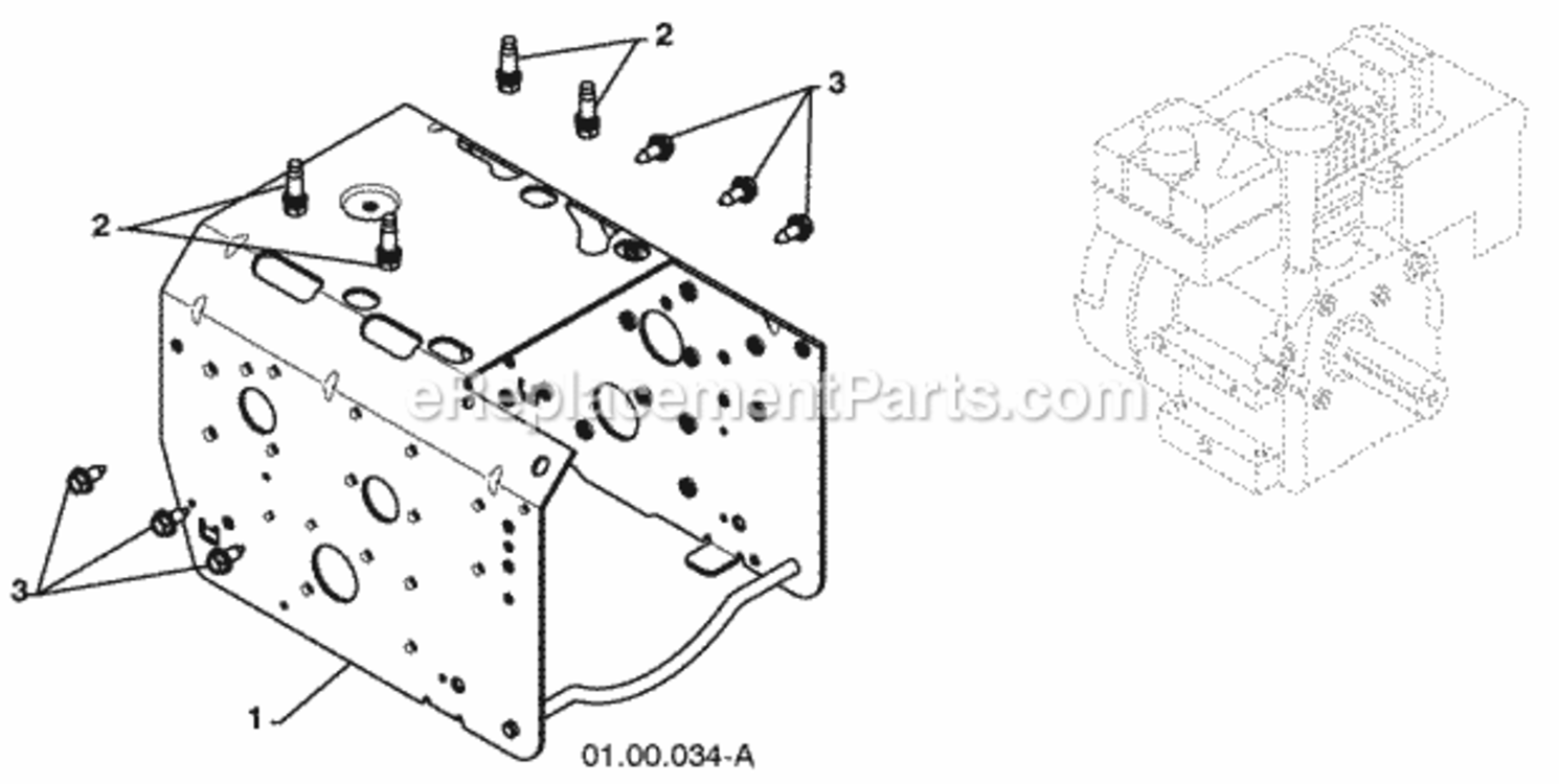 Chassis__Engine__Pulleys Diagram and Parts List for PP1330ES 2009-08 Husqvarna Snow Blower