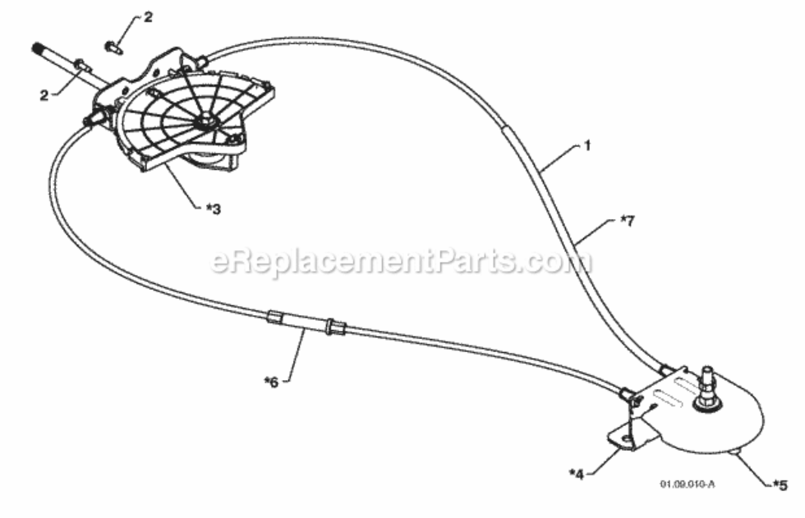 Page N Diagram and Parts List for PP1330ES 2009-08 Husqvarna Snow Blower
