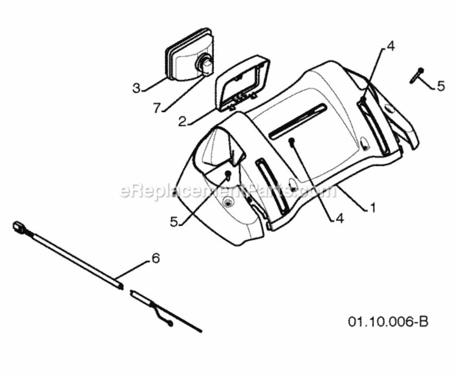 Page W Diagram and Parts List for PP1330ES 2009-08 Husqvarna Snow Blower