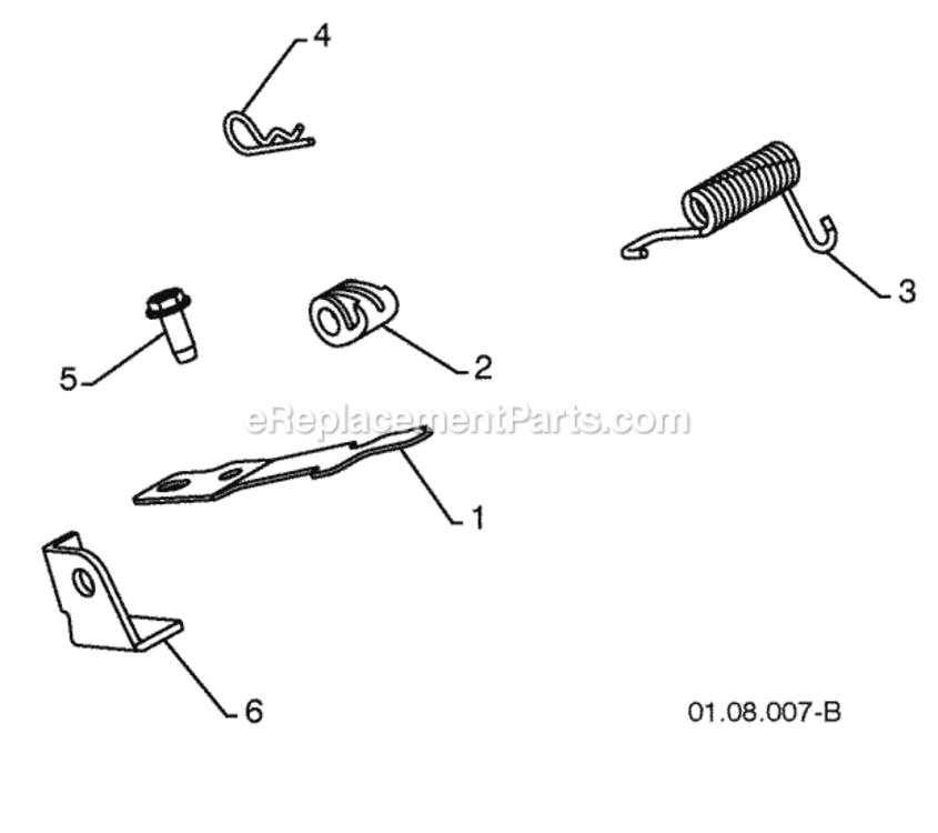 Page X Diagram and Parts List for PP1330ES 2009-08 Husqvarna Snow Blower