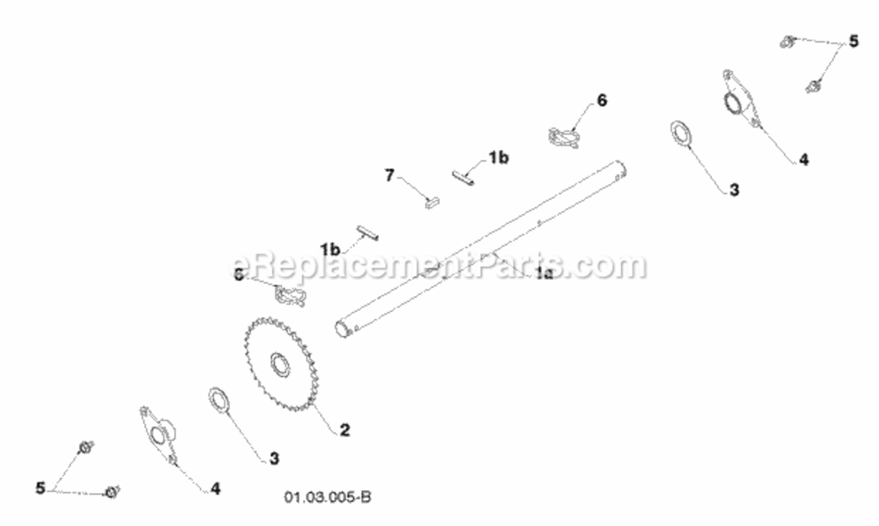 Page O Diagram and Parts List for PP208E24 2009-07 Husqvarna Snow Blower