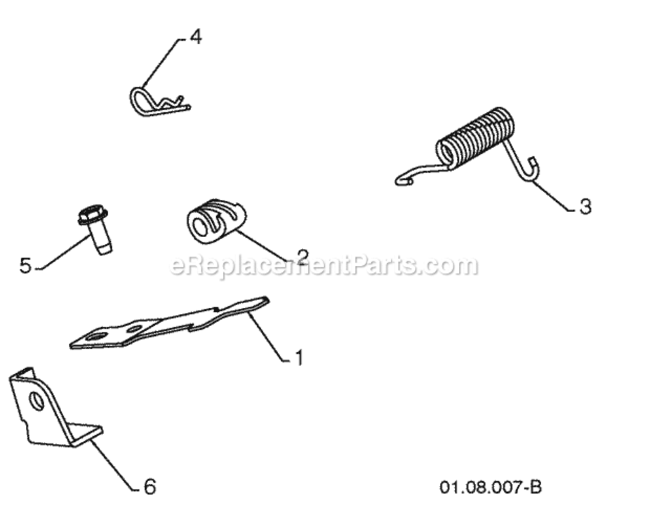 Page Q Diagram and Parts List for PP208E24 2010-04 Husqvarna Snow Blower