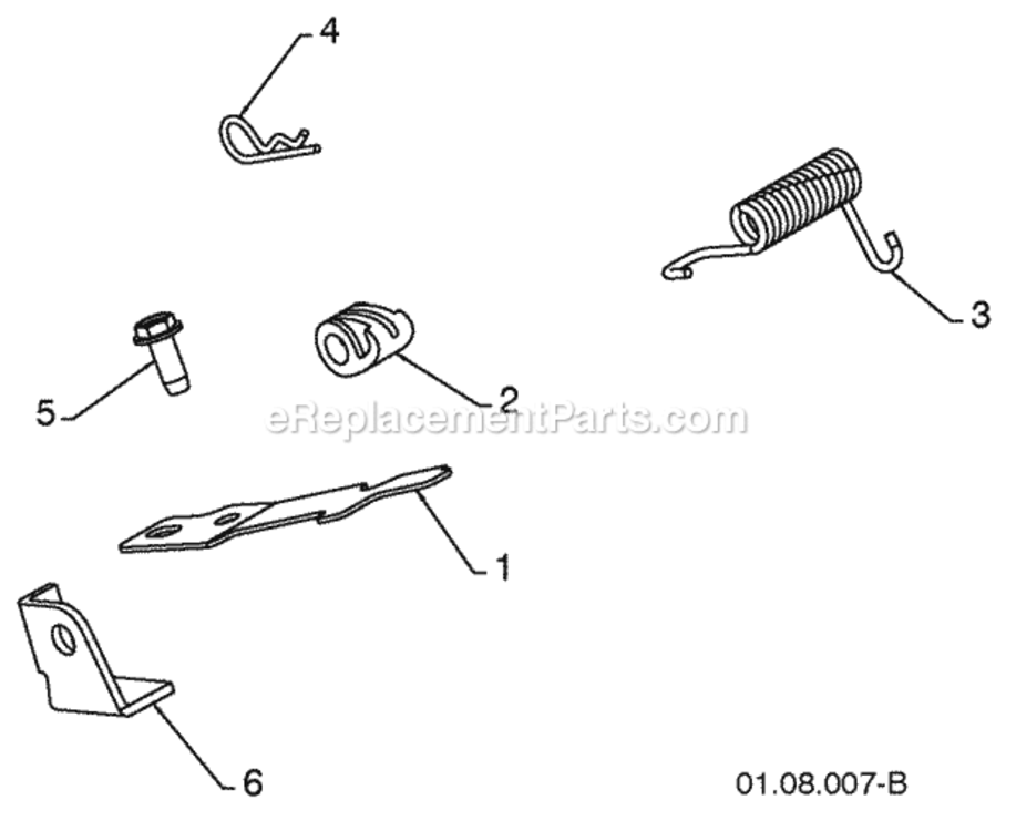 Page V Diagram and Parts List for PP208EPS24 2009-08 Husqvarna Snow Blower