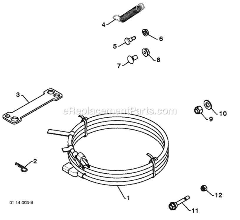 Bag_Of_Parts Diagram and Parts List for PP208EPS24 2009-08 Husqvarna Snow Blower