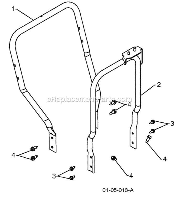 Page S Diagram and Parts List for PP208EPS24 2010-07 Husqvarna Snow Blower