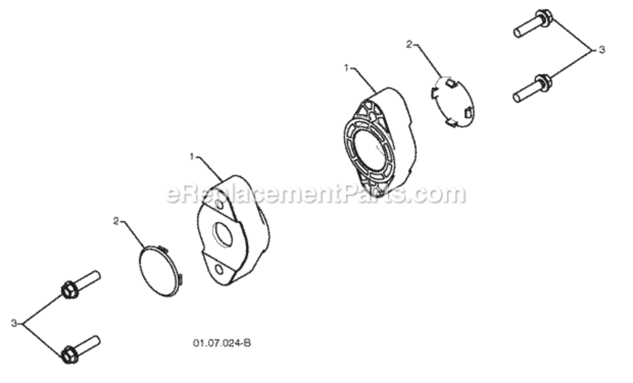 Page C Diagram and Parts List for PP291E27 2010-05 Husqvarna Snow Blower