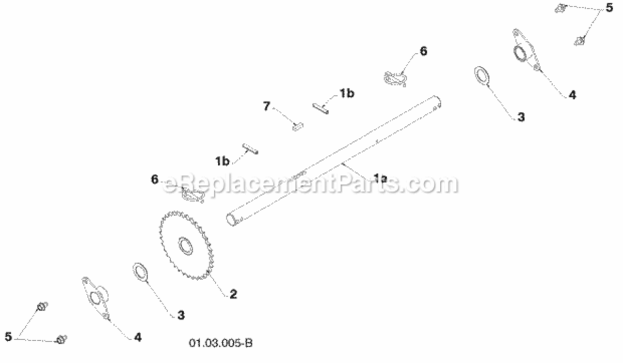 Drive Diagram and Parts List for PP291E30 2010-03 Husqvarna Snow Blower