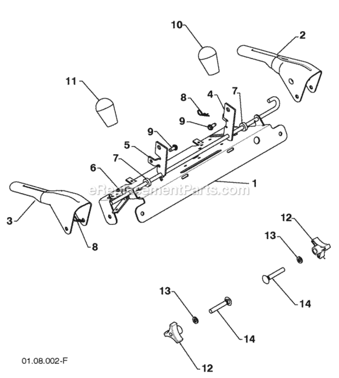 Page S Diagram and Parts List for PP291EPS27 2010-04 Husqvarna Snow Blower