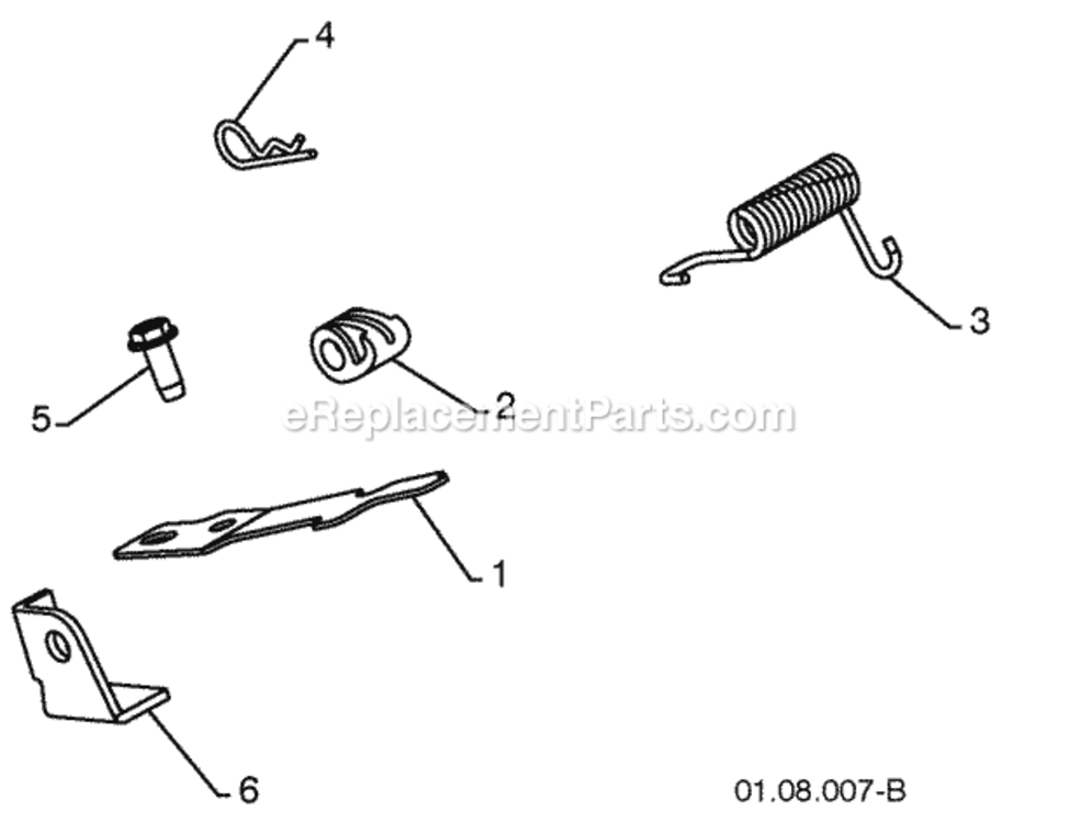 Page U Diagram and Parts List for PP291EPS27 2010-04 Husqvarna Snow Blower