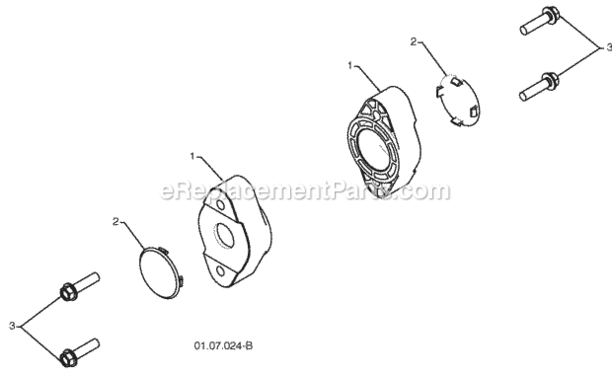Page C Diagram and Parts List for PP291EPS27 2010-04 Husqvarna Snow Blower