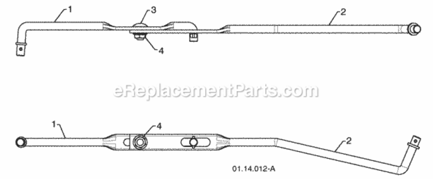 Page H Diagram and Parts List for PP291EPS27 2010-04 Husqvarna Snow Blower