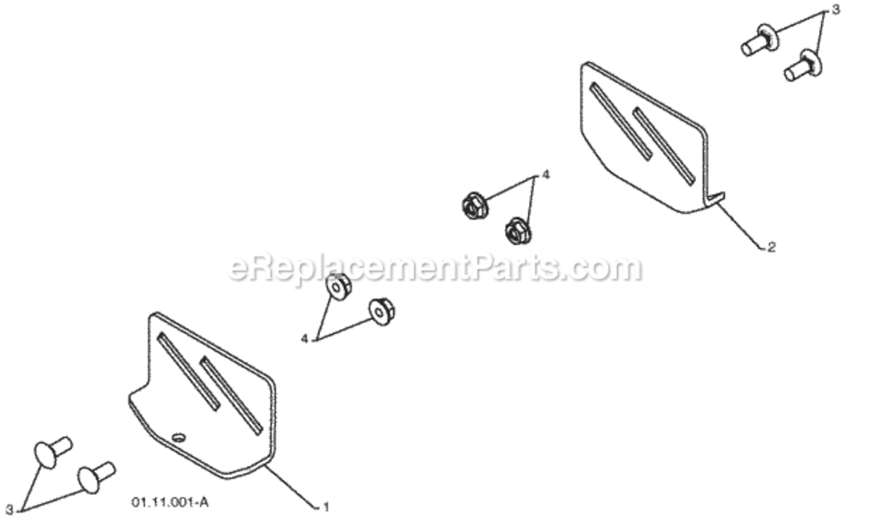 Auger_Housing__Impeller_Assembly Diagram and Parts List for PR8527ES 2008-10 Husqvarna Snow Blower