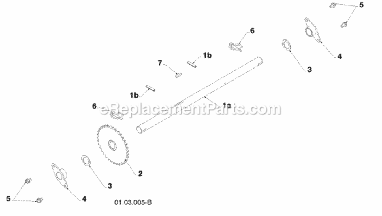 Page M Diagram and Parts List for PR8527ES 2008-10 Husqvarna Snow Blower
