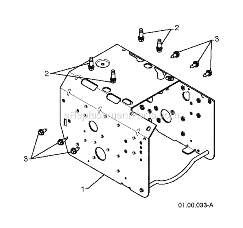 Chassis_Engine_Pulleys Diagram and Parts List for PSB240 2010-06 Husqvarna Snow Blower