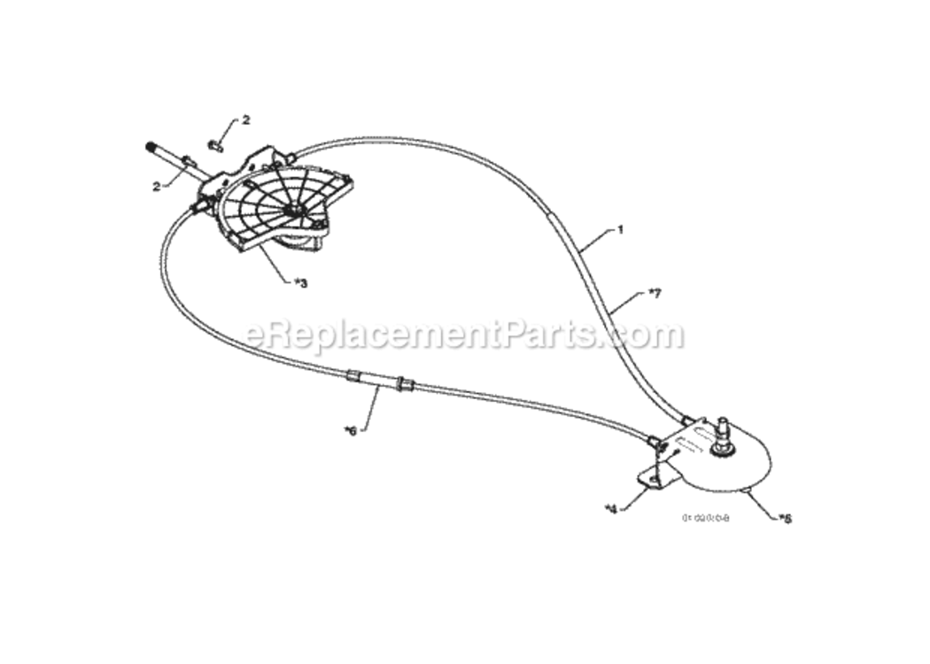 Control_Panel_Discharge_Chute Diagram and Parts List for PSB270 2010-06 Husqvarna Snow Blower