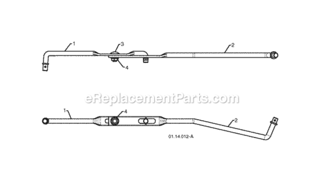 Page B Diagram and Parts List for PSB270 2010-06 Husqvarna Snow Blower