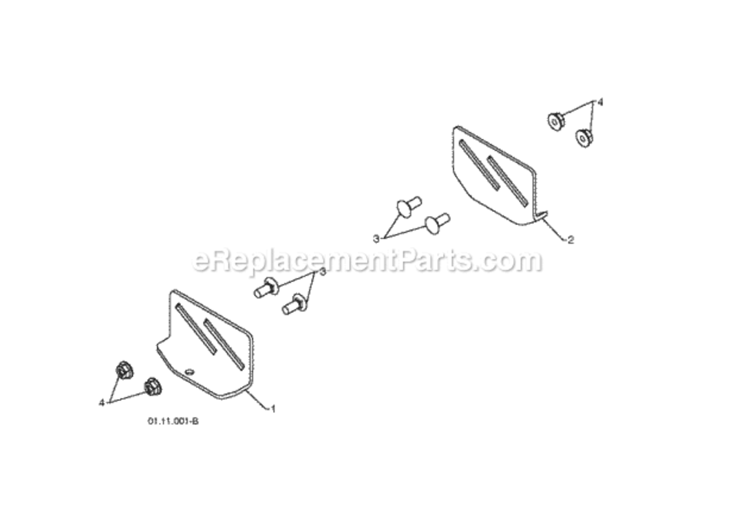 Page G Diagram and Parts List for PSB270 2010-06 Husqvarna Snow Blower