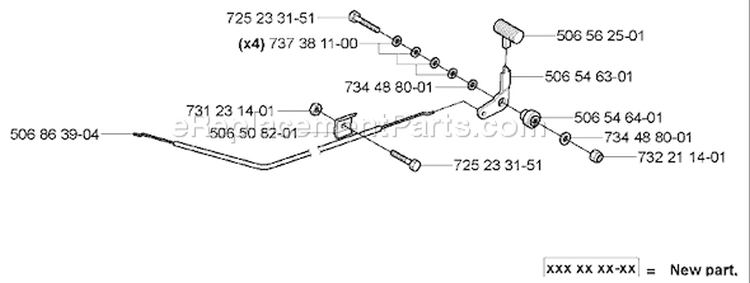 Page Q Diagram and Parts List for 155 Rider  AWD USA -2006-01 Husqvarna Lawn Tractor