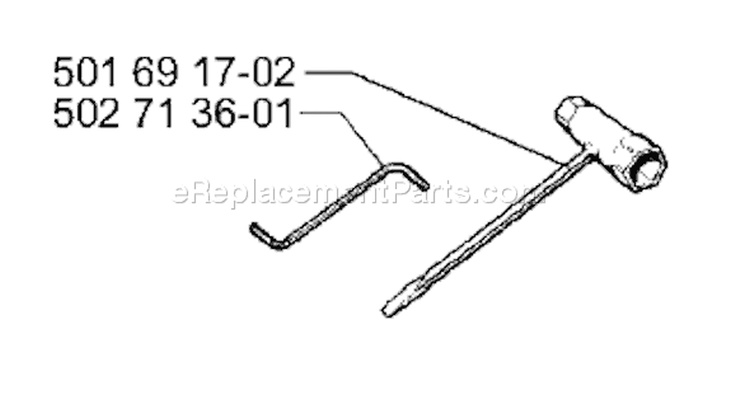 Page P Diagram and Parts List for RIDER 16 H USA Only -2000-02 Husqvarna Lawn Tractor