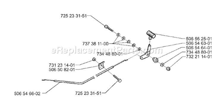 Page P Diagram and Parts List for 970 Rider  H-15 1998-01 Husqvarna Lawn Tractor
