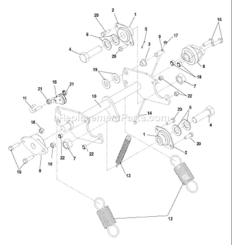 Page I Diagram and Parts List for SC18A SC 18 A 968999509 -2006-07 Husqvarna Sod Cutter