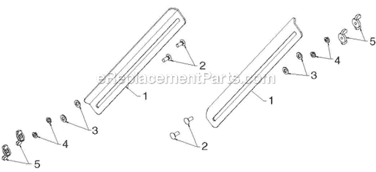 Auger Housing Impeller Diagram and Parts List for ST230E 96195001600 - 2012-06 Husqvarna Snow Blower