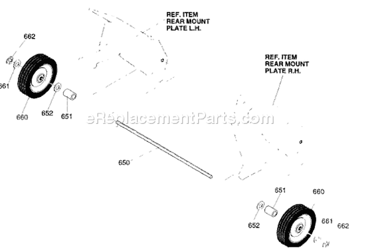 Page I Diagram and Parts List for ST21M ST 21 M 1995-09 Husqvarna Snow Blower