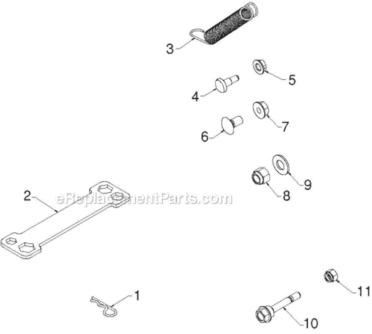 Accessories Diagram and Parts List for ST276EP ST 276EP 96191003902 - 2011-05 Husqvarna Snow Blower