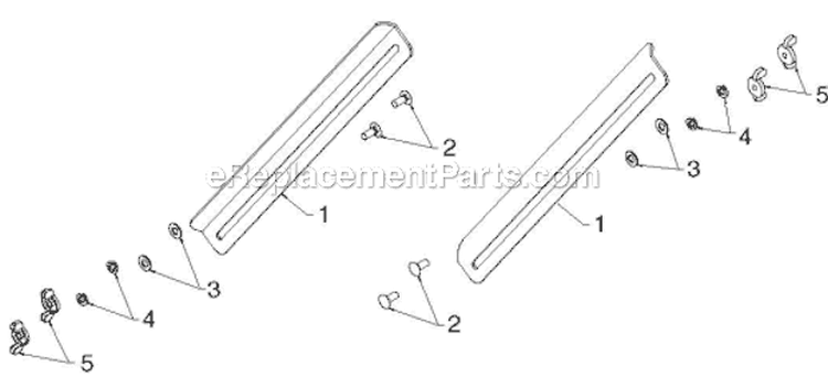 Auger Housing Impeller Diagram and Parts List for ST276EP ST 276EP 96191003903 - 2011-07 Husqvarna Snow Blower