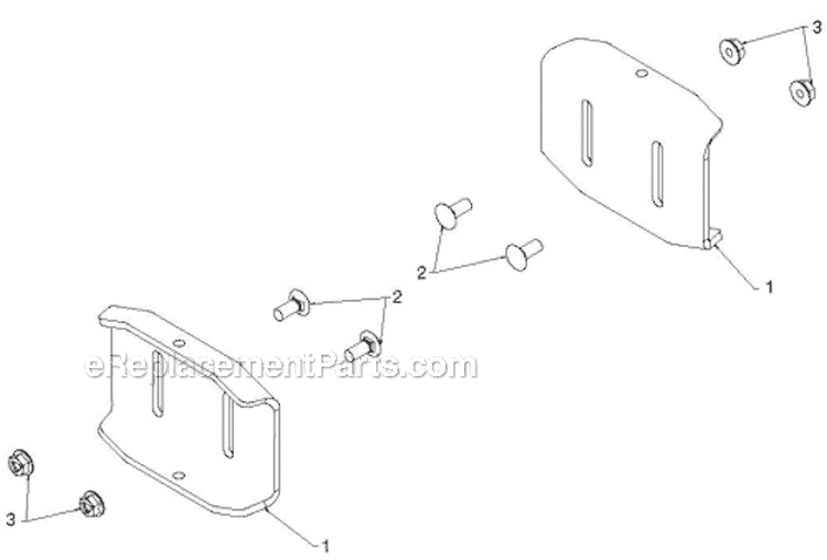 Auger Housing Impeller Diagram and Parts List for ST276EP ST 276EP 96191003903 - 2011-07 Husqvarna Snow Blower