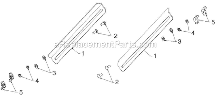Auger Housing Impeller Diagram and Parts List for ST276EP ST 276EP 96191003904 - 2012-06 Husqvarna Snow Blower