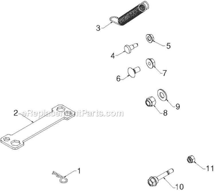 Accessories Diagram and Parts List for ST276EP ST 276EP 96191003905 - 2012-05 Husqvarna Snow Blower