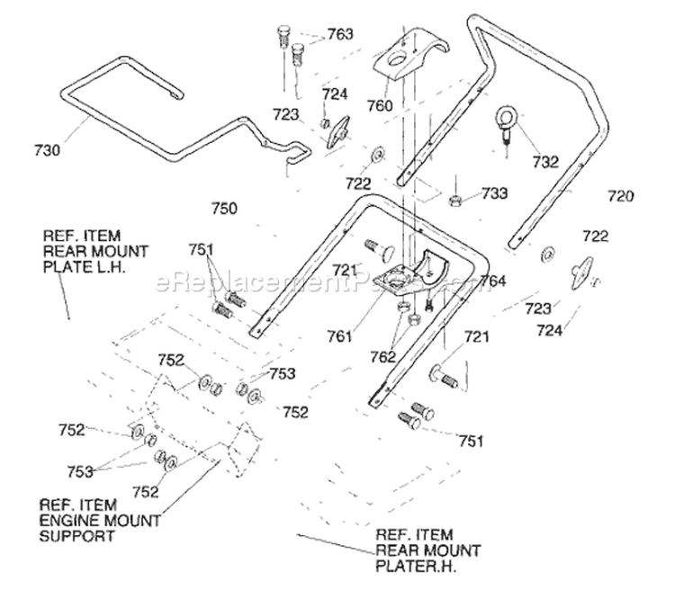Page I Diagram and Parts List for ST521E ST 521 E 1997-10 Husqvarna Snow Blower