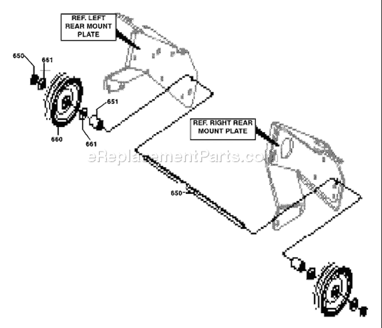 Page J Diagram and Parts List for ST521E ST 521 E 1998-02 Husqvarna Snow Blower