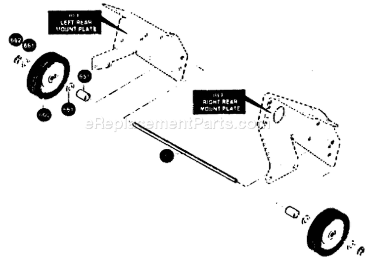 Page I Diagram and Parts List for ST521M ST 521 M 1998-01 Husqvarna Snow Blower