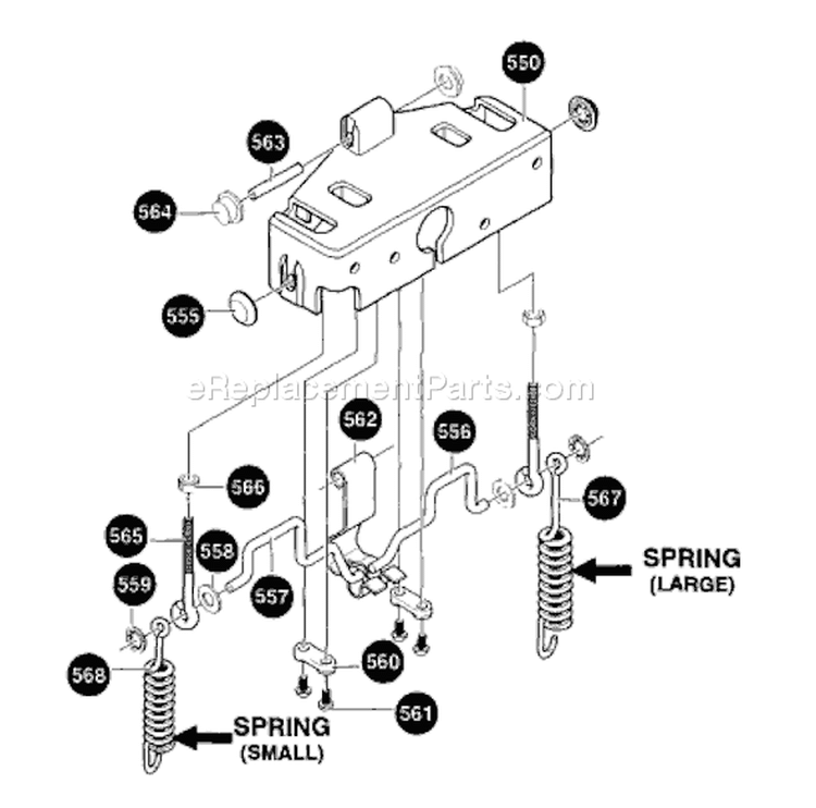 Page O Diagram and Parts List for ST927E ST 927 E 1997-11 Husqvarna Snow Blower