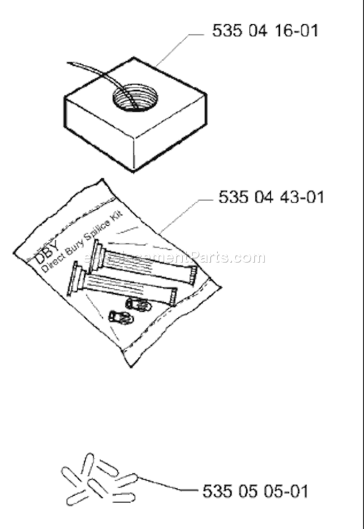 Page G Diagram and Parts List for SOLAR 1999-02 Husqvarna Lawn Mower