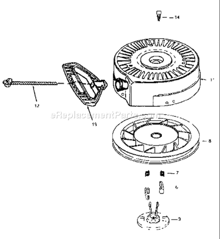 Page AA Diagram and Parts List for TEC 1997-04 Husqvarna Engine