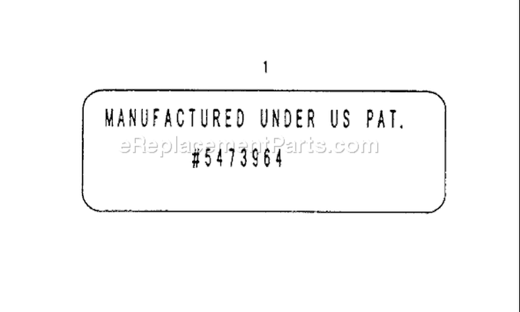 Page F Diagram and Parts List for K55J Tuff Torq  Transaxle Husqvarna Engine