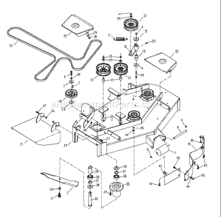 Page A Diagram and Parts List for 4215ETS WHF  968999127 -2002-02 Husqvarna Lawn Mower