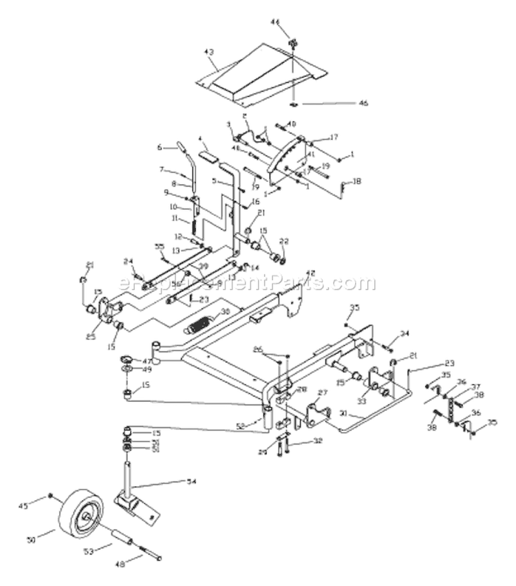 Page C Diagram and Parts List for 5218ETS WHF  968999130 -2001-12 Husqvarna Lawn Mower